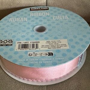 Kirkland Signature Wired-Edged Pink Ribbon